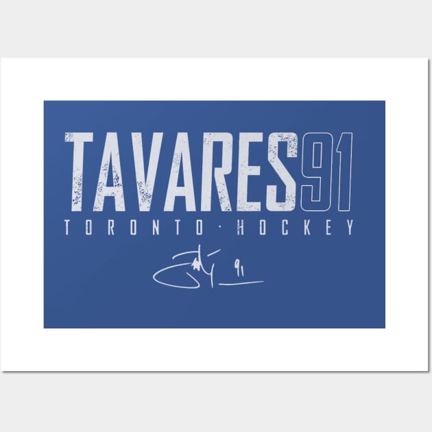 John Tavares Toronto Elite Wall Art by TodosRigatSot